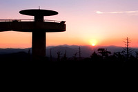 Clingmans Dome Sunrise - Great Smoky Mountains National Park
